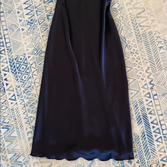 Bebe Blue Slip Dress - Picture 3 of 4